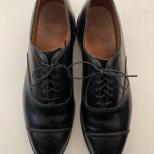 ALLEN EDMONDS PARK AVENUE SHOES,BLACK,11D.